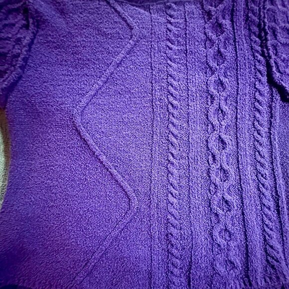 Free People Baby Cable Knit Tee Blue - Picture 12 of 12